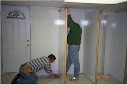 Panel Installation at The Cat Chalet